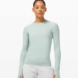 LULULEMON RESTLESS PULLOVER Hazy Jade